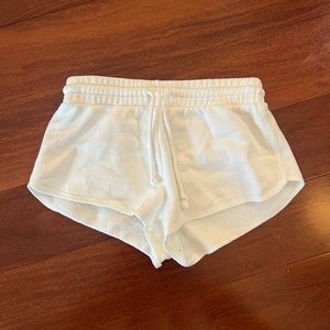 Aritzia white TNA sweatshorts